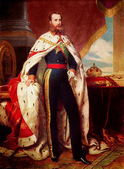Porträt von Maximilian I. von Mexiko von Franz Xaver Winterhalter
